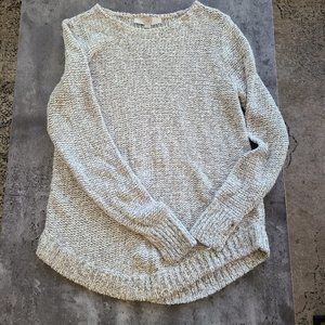 Loft long sleeve knit top size M